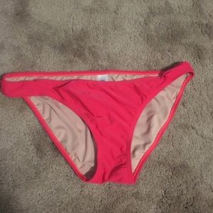 Gap size L coral bikini bottoms